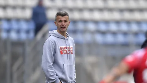 Reacția lui Ovidiu Burcă după, poate, meciul sezonului de Cupa României, Unirea Slobozia – Dinamo. Antrenorul, surprinzător când a venit vorba de erorile flagrante de arbitraj