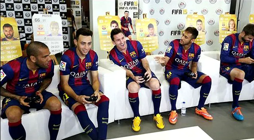 Messi și Neymar, meci pe muchie de cuțit în FIFA 2015