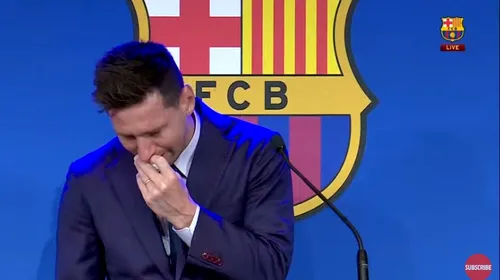 Lionel Messi, discurs emoționant. „Dacă aș fi rămas la FC Barcelona aș fi luptat să câștig totul” | VIDEO