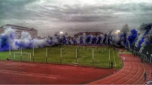 Pasiunea nu cunoaște limite la Timișoara. VIDEO | Fanii lui ASU Poli Timișoara au sărbătorit 93 de ani de la înființarea adevăratei "Poli". Imaginile vor face înconjurul lumii