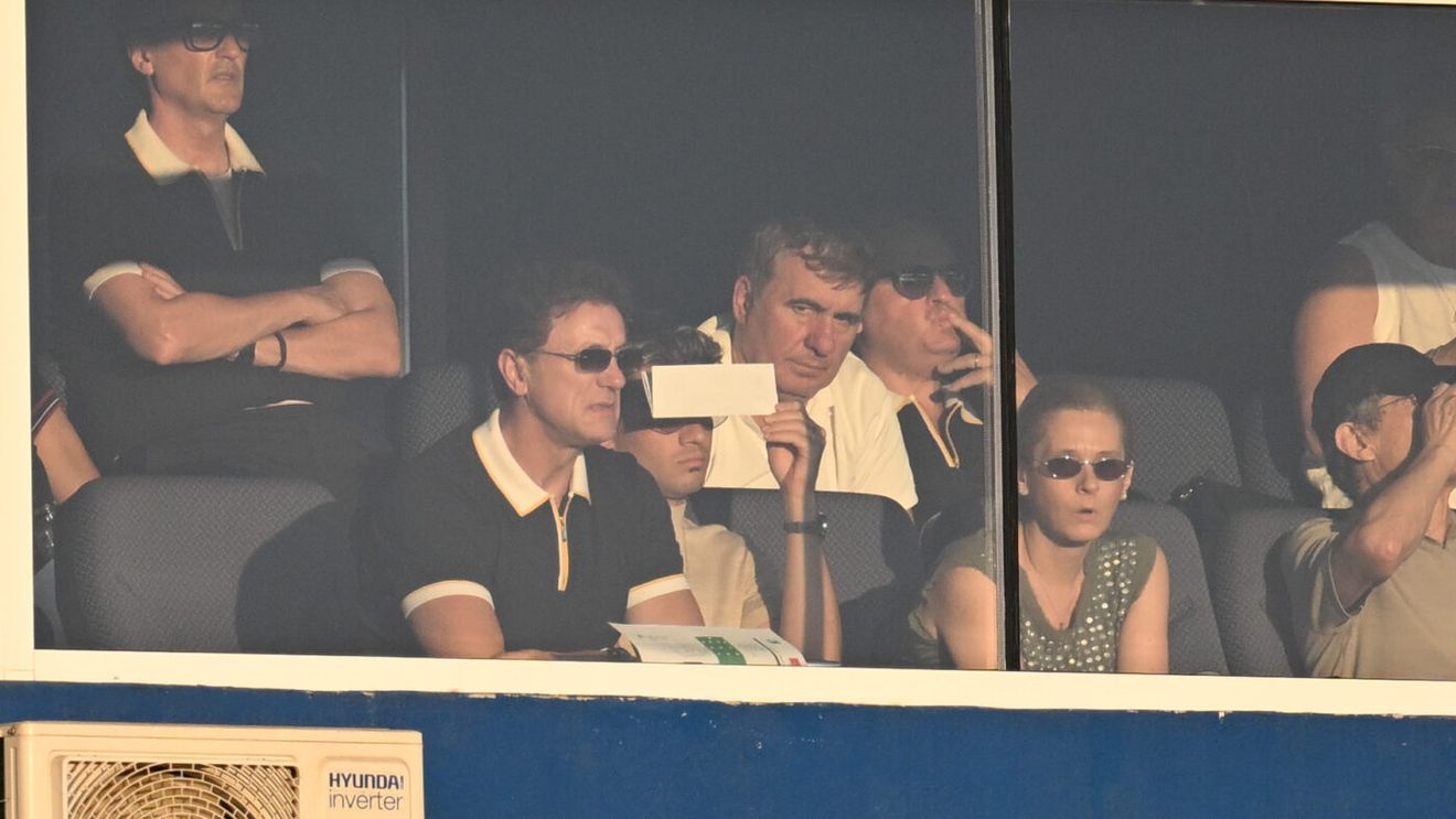 Imagini neverosimile cu Gică Hagi! Cum a fost surprins „Regele” de camerele TV, în lojă, când Farul a deschis scorul cu Unirea Slobozia