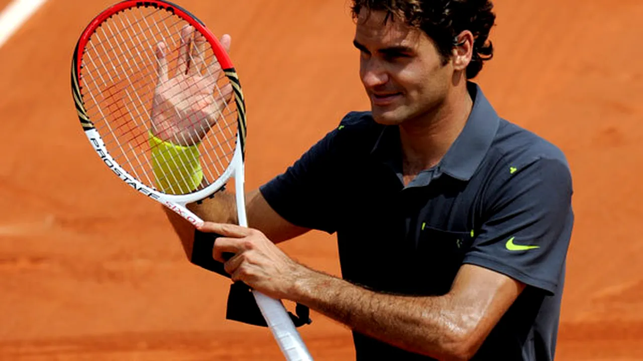 Roger Federer a depășit în meciul cu Ungur recordul de meciuri câștigate în turneele de Grand Slam
