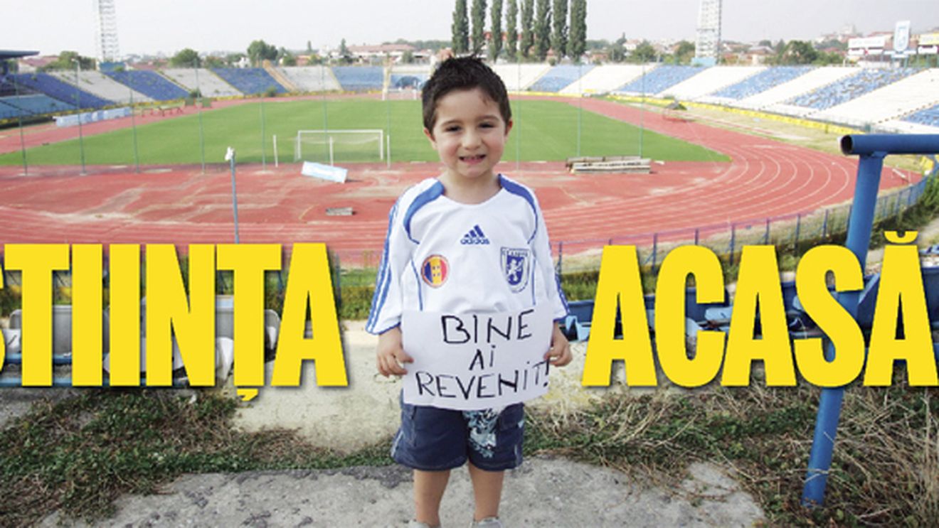 Fanii și jucătorii l-au convins pe Mititelu să readucă Universitatea pe "Oblemenco"