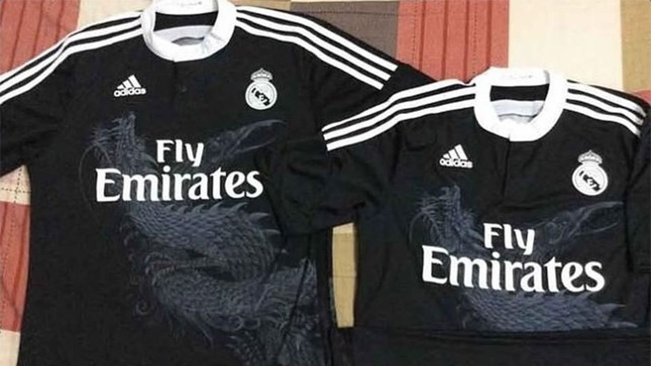 FOTO | Real Madrid are tricouri de rezervă roz, dar al treilea rând de echipament îi salvează pe "galactici": negru cu dragon imprimat
