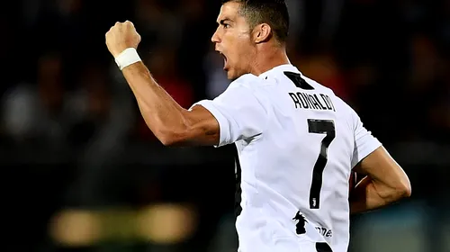 Ronaldo a strălucit din nou pentru Juventus. CR7 și „Bătrâna Doamnă”, de neoprit în Italia! VIDEO | Cum a marcat Cristiano