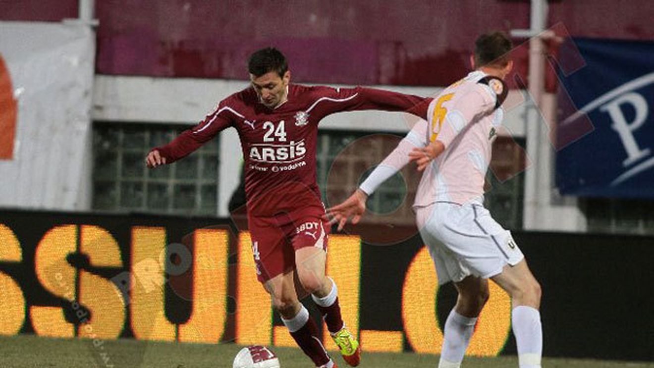 Ratările l-au năucit de tot!** Surdu nici nu mai știe ce înseamnă egalul din meciul cu U Cluj: "E și un punct câștigat, și două pierdute"