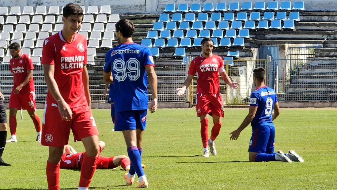 Steaua, victorie în amicalul cu CSM Slatina. A fost ultimul test pentru cele două echipe, înaintea startului noului sezon de Liga 2