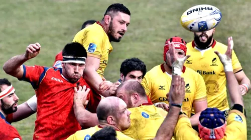 Primul XV al României pentru meciul cu Belgia de la U20 Rugby Europe Championship
