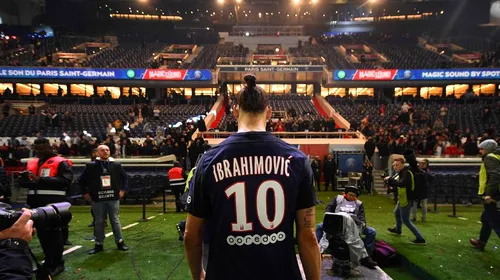 Tributul pentru marele Zlatan! VIDEO | Momentul în care fanii și jucătorii s-au înclinat în fața lui Ibrahimovic. Starul suedez, după al 12-lea trofeu la Paris: „Am venit, am văzut, am cucerit”