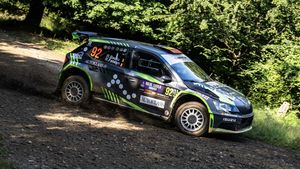 Raul Badiu, impresionant în Raliul Sibiului la prima cursă cu o mașină de top