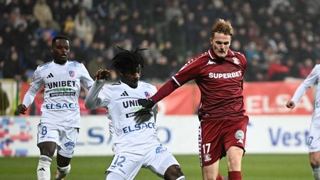 FC Botoșani - Rapid 0-0, în etapa 19 din Superliga. Giuleștenii rămân lideri!