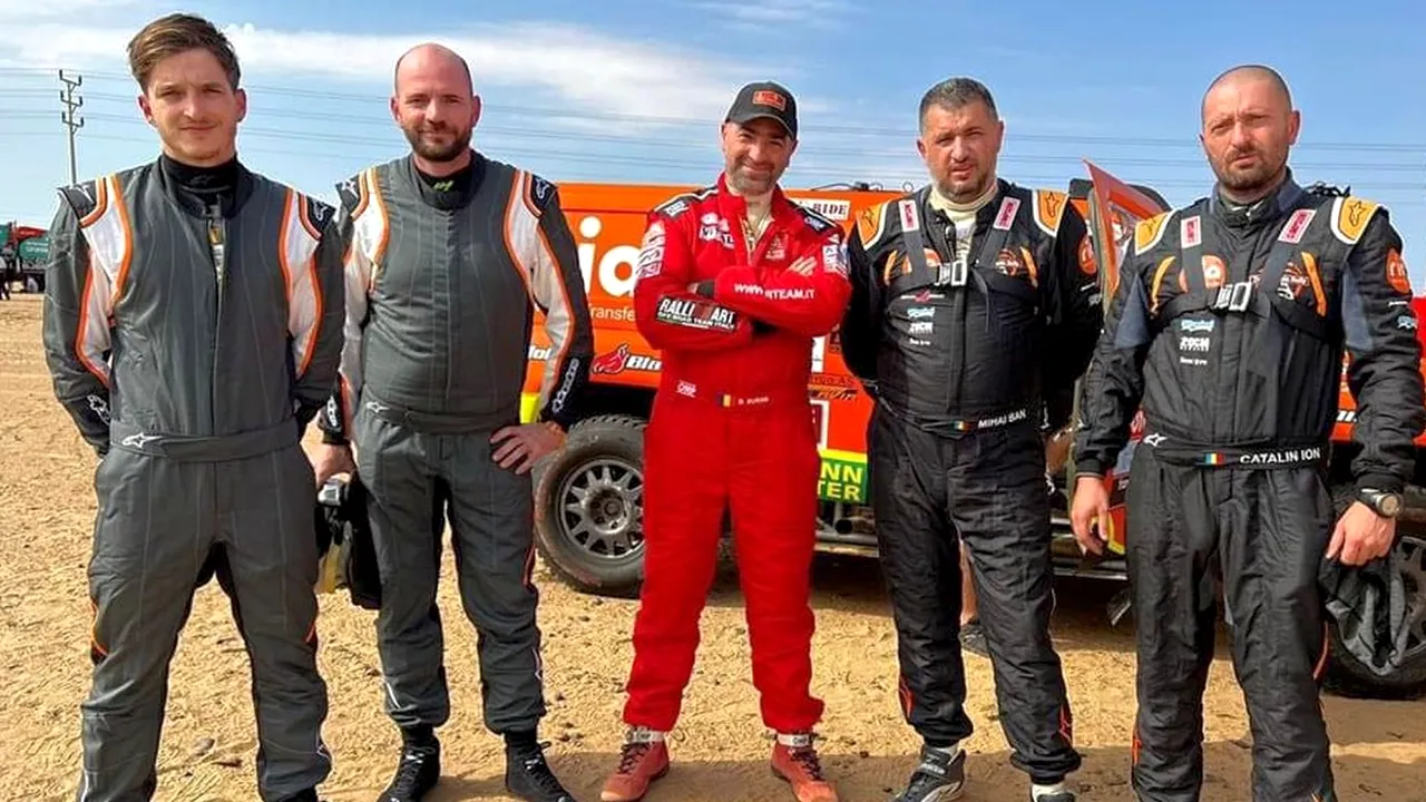 Cheloo, implicat direct în rezultatul istoric din Raliul Dakar: două echipaje românești au trecut linia de finiș