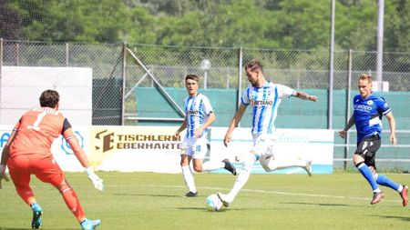 În primul amical în Austria, Universitatea Craiova a făcut scor cu Arminia Bielefeld, formaţie retrogradată din Bundesliga