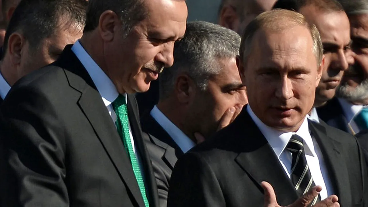 Erdogan se îndreaptă tot mai mult spre Est. Rusia și Turcia vor disputa un meci amical, ca semn de prietenie între cele două țări