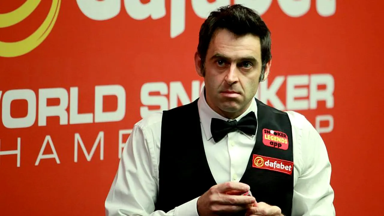 A patra semifinală consecutivă la Crucible. Ronnie O'Sullivan n-a avut milă de Shaun Murphy