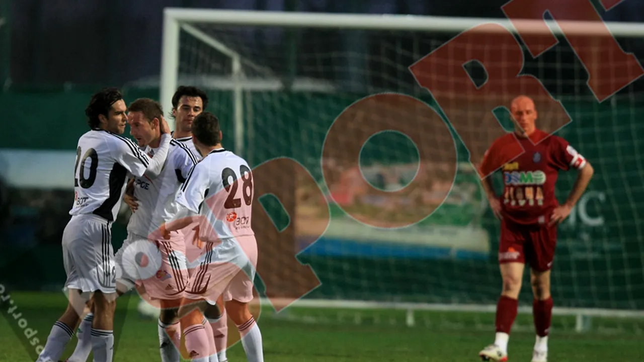 Goluri și nervi în Antalya, prima înfrângere pentru CFR Cluj!
