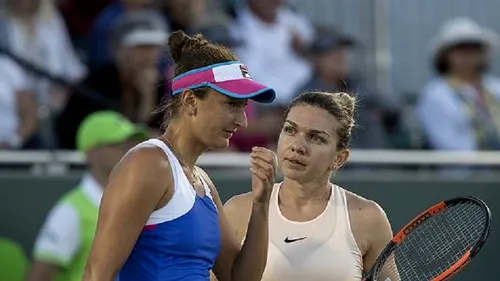 Halep și Begu au fost eliminate de la Miami! Româncele au pierdut dramatic în super tie-break