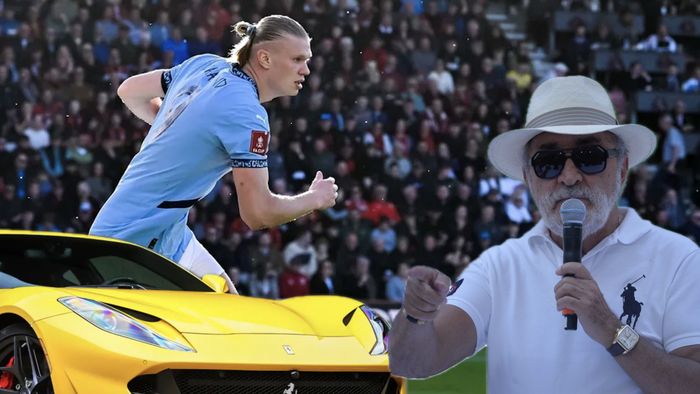 „Jucăriile milionarilor". Erling Haaland îl copiază pe Ion Țiriac: şi-a mai luat un Ferrari, cu 370.000 de euro
