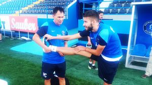 Țîru a revenit la antrenamentele echipei FC Viitorul după trei luni!