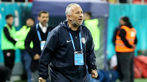 Dan Petrescu și-a distrus fotbaliștii, după Dinamo - CFR Cluj 1-1: „Suntem proștii proștilor”. Ce a pățit Louis Munteanu