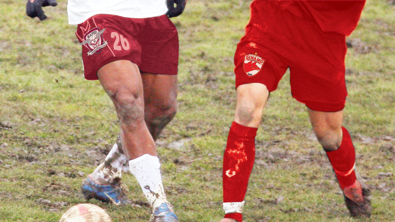 Rapid-Dinamo se joacă murdar