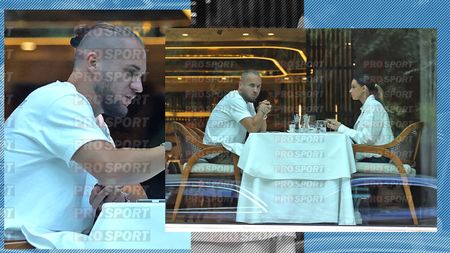 George Pușcaș a „țintit” bine: a dat o fugă la București și a scos la masă o frumusețe blondă! FOTO EXCLUSIV