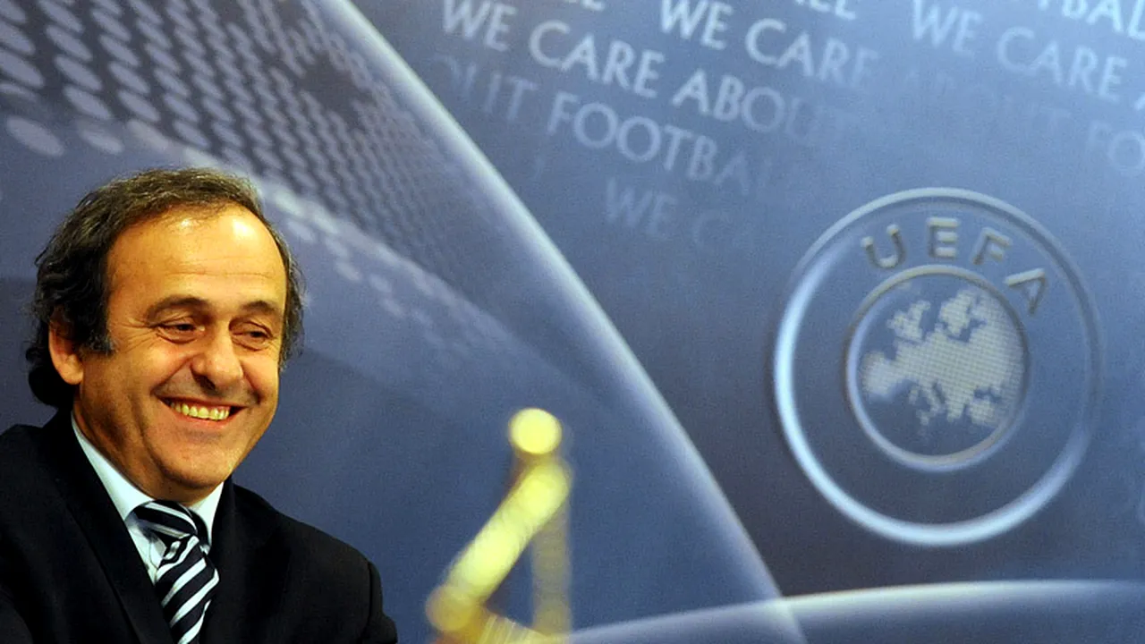 Platini va fi reales în fruntea UEFA!** E singurul candidat la un nou mandat