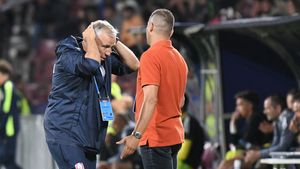 Dan Petrescu nu s-a putut abține după ce a văzut penalty-ul primit de FCSB în meciul cu U Cluj. „Sper să ajungem să avem arbitri roboți”