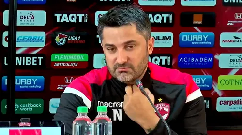 Decizia luată de Niculescu în privința lui Nistor: ședință de urgență cu jucătorul. Ce a spus noul antrenor de la Dinamo la prezentare