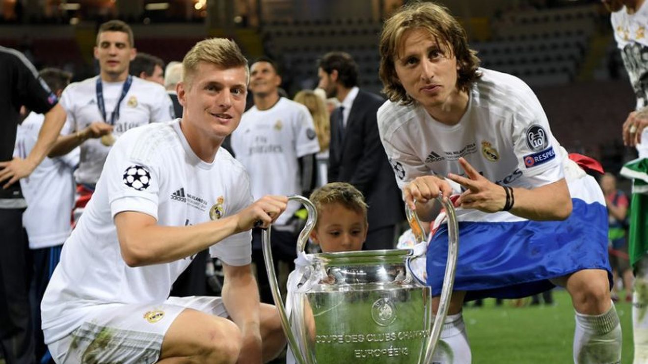 O echipă din Liga 1 are un cuplu celebru în linia de mijloc: "Eu sunt Kroos și el e Modric"