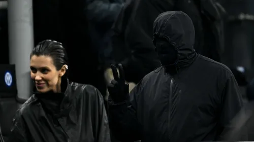 Imagini șocante sub privirile lui Istvan Kovacs și Horațiu Moldovan. Cum a apărut Kanye West la meciul Inter – Atletico