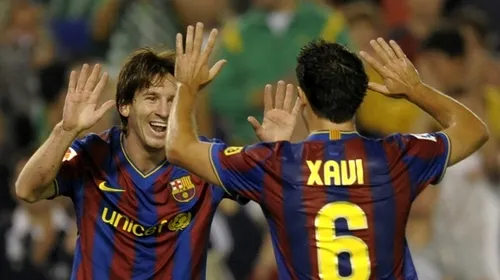 Messi, eclipsat!? **Cifrele o dovedesc: Xavi e inima și creierul Barcelonei!