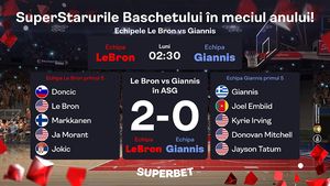 SuperMeciul starurilor! Poate echipa lui Giannis să oprească hegemonia echipei lui LeBron?
