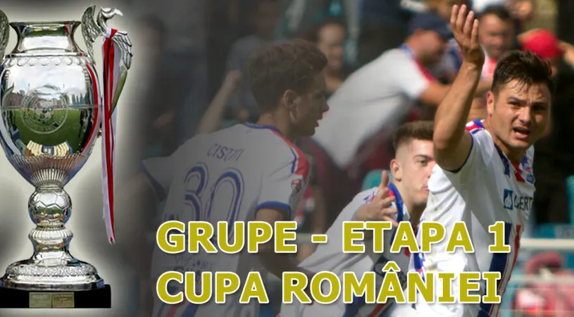Cupa României, faza grupelor | Minaur, egală cu Campionii FC Argeș. SC Oțelul pierde la limită meciul cu CS Mioveni. În derby-ul Clujului a fost remiză, iar pe ”Ilie Oană” a câștigat Sepsi în fața Petrolului