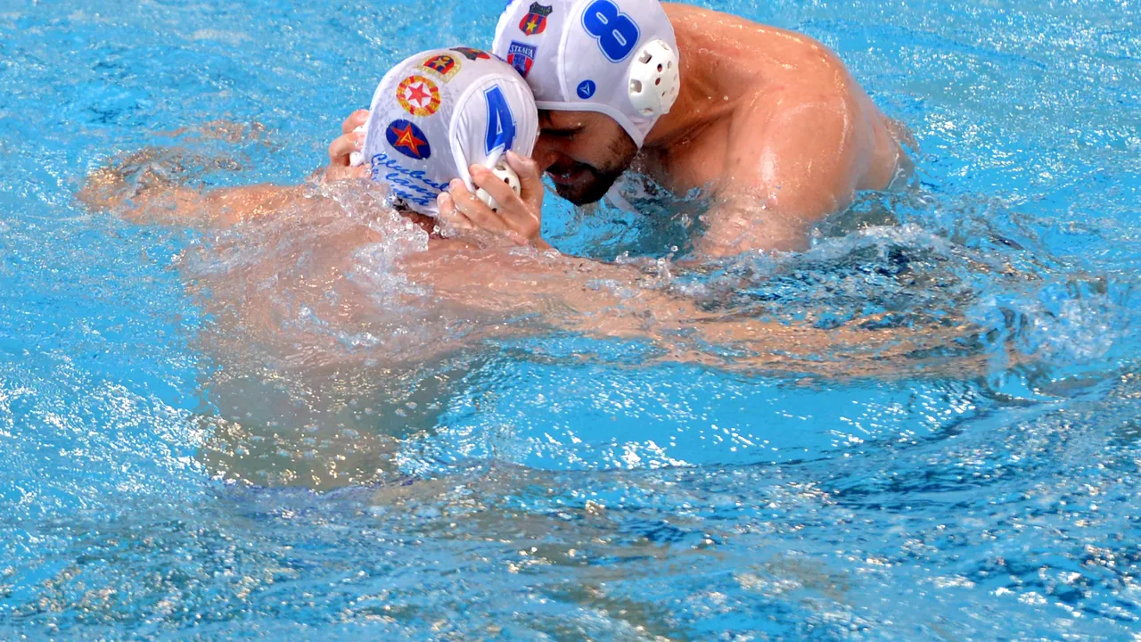 Liga Campionilor la polo. Steaua scapă victoria printre degete, 10-10 cu Sabadell, după ce a condus cu 10-6. CSM Digi Oradea - învinsă de echipa lui Cosmin Radu