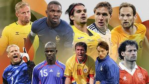 Familia Hagi, mândria fotbalului românesc în Europa! Doar 5 jucători EURO '96 își pot vedea fiii la EURO 2024. Ianis, declarații impresionante din galeria euromoștenitorilor Thuram, Schmeichel, Blind și Chiesa: "Nu merg în Germania să fiu încă un fiu de fotbalist, ci să fiu cel mai bun!" Descoperă celelalte dinastii și imagini de colecție! EXCLUSIV