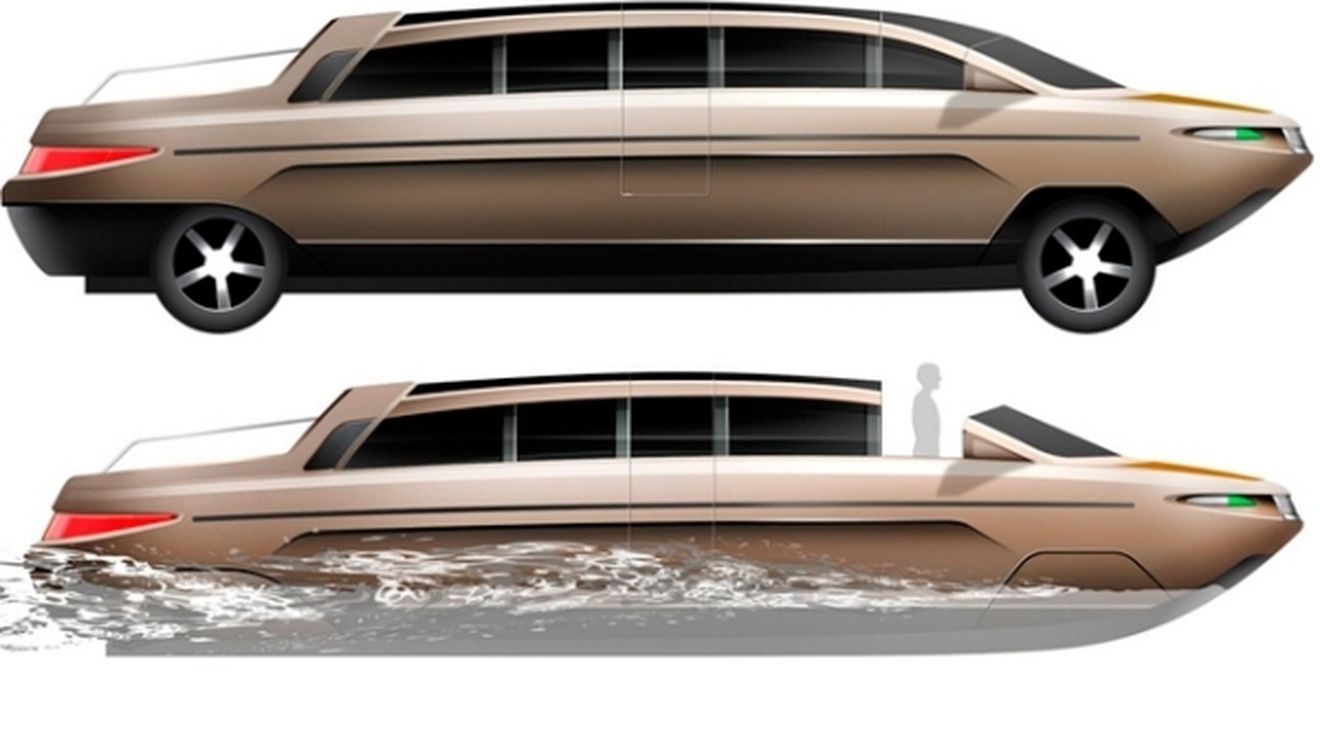Visul miliardarilor lumii s-a îndeplinit: e iaht sau limuzină?** Nici nu-ți trece prin cap cum s-au gândit unii să folosească amfibia de lux! FOTO