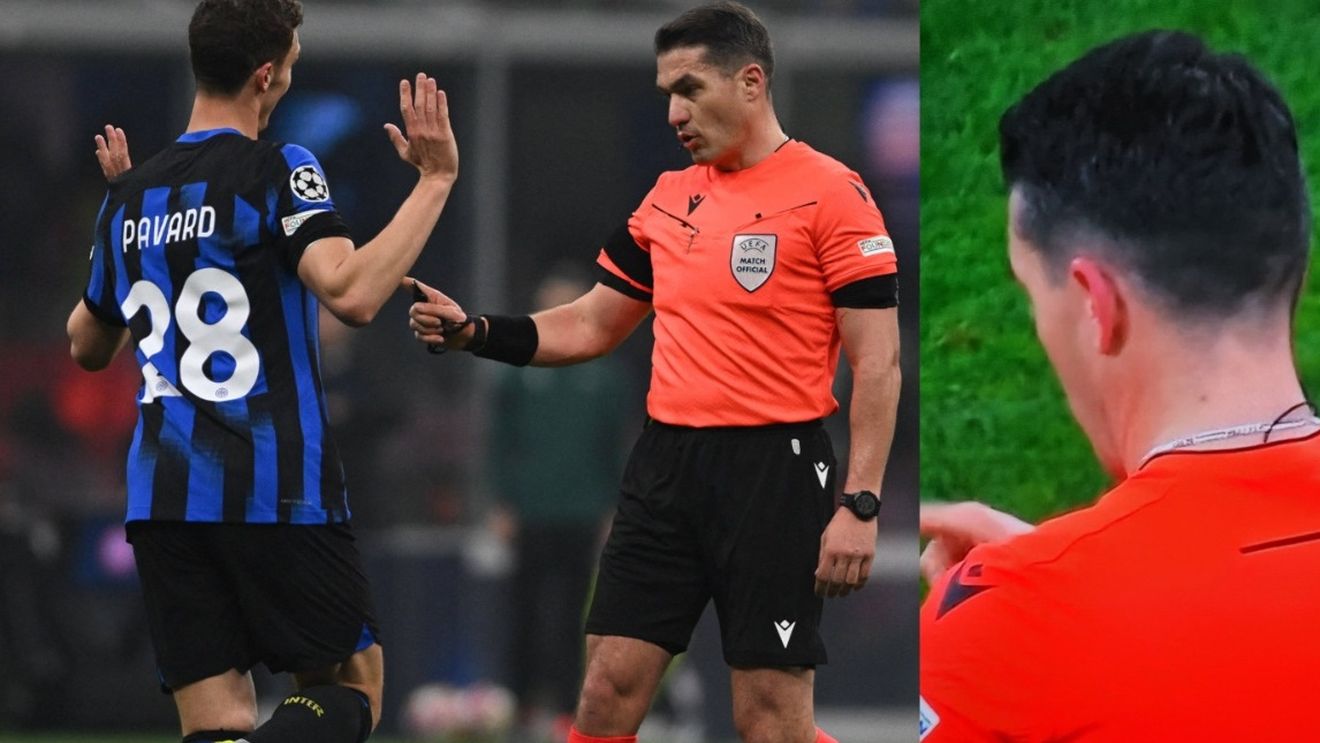Istvan Kovacs, înjurat pe teren de fotbaliști în Inter - Atletico! Ce a făcut arbitrul român, care în Superliga e extrem de instransigent cu jucătorii care comentează la el