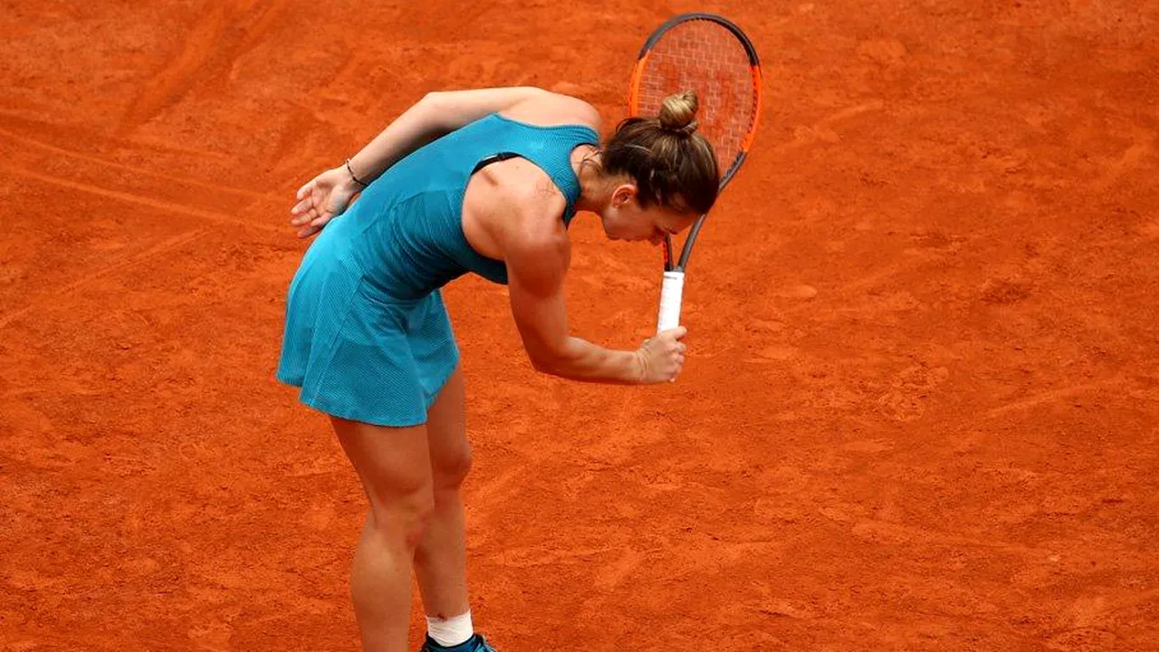 FOTO | Nu a mai suportat! Reacție nervoasă a Simonei Halep când scorul a devenit cu adevărat umilitor: i-a lăsat pe toți mască