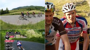 Curajosul Sergei! Țvetcov a fost primul român din istorie în evadare în Giro, dar a cedat pe cățărarea de la Abetone. Contador e noul lider, după ce a făcut meci egal cu Aru și Porte. Etapa a fost câștigată de Jan Polanc