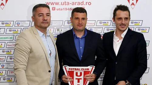 EXCLUSIV | Prima reacție a lui Laszlo Balint după ce UTA a picat cu Dinamo în Cupa României. Unde s-ar putea disputa partida
