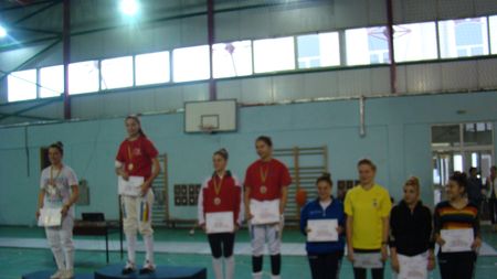 Cezara Constantin a câștigat nationalele de spadă cadete
