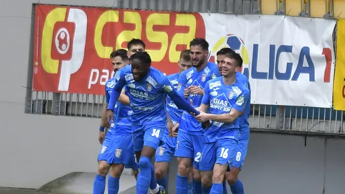 Chindia Târgoviște - FC Botoșani 1-1. Moldovenii, doar egali cu elevii lui Emil Săndoi