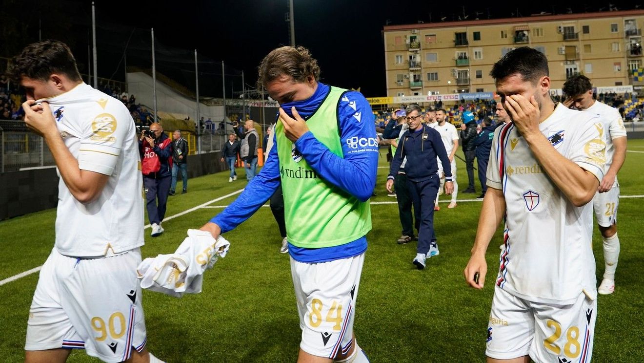 La doi ani după ce a părăsit Serie A, Sampdoria a retrogradat în premieră în Serie C