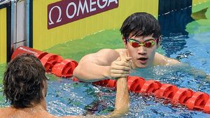 Chinezul Zhanle Pan, atac împotriva lui Kyle Chalmers și David Popovici: „Când am câștigat noi, au cedat nervos”