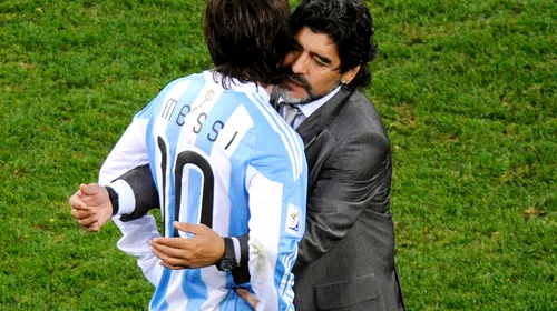 Maradona crede că a sosit „momentul 0” pentru generația lui Messi: „Va repeta în Brazilia performanța din 1986”