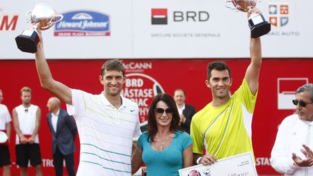 FOTO: Colecționarul cu 14 trofee. Tecău: "Max, Bucureștiul e Grand Slam-ul meu". Mîrnîi: "Horia a jucat cel mai bun tenis"