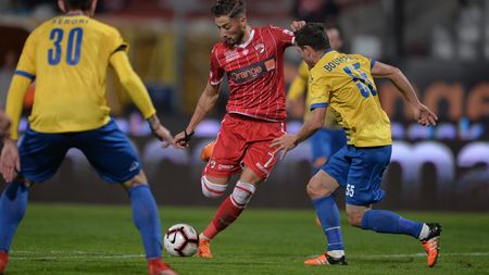 Dunărea - Dinamo 1-0! A doua înfrângere în play-out pentru "câini". Echipa lui Dan Alexa urcă pe loc de baraj