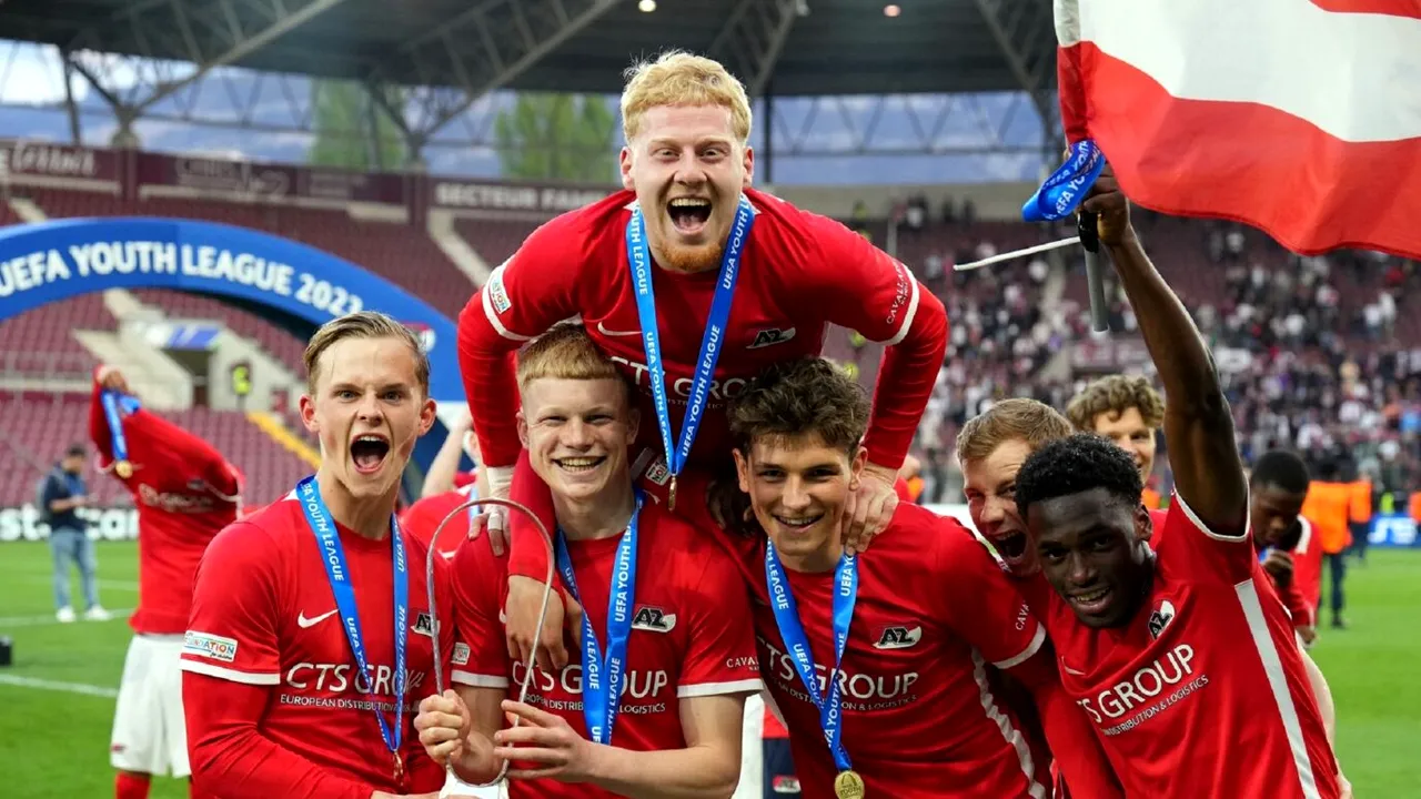 Campioana din UEFA Youth League l-a descoperit pe noul Robin van Persie