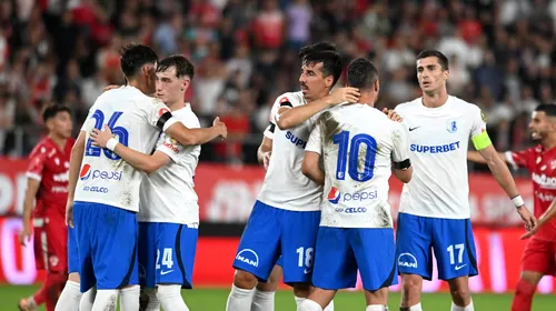 Dinamo – Farul Constanța 0-2, în etapa a 10-a din Superliga | Campioana câștigă în inferioritate numerică!